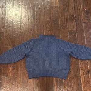 Madewell blue Women's Turtleneck Sweater sz xl